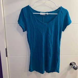 Teal shirt